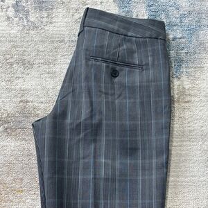Editor Women's Size 0 Plaid Flare Dress Pants Corporate Chic Preppy Y2K Trousers